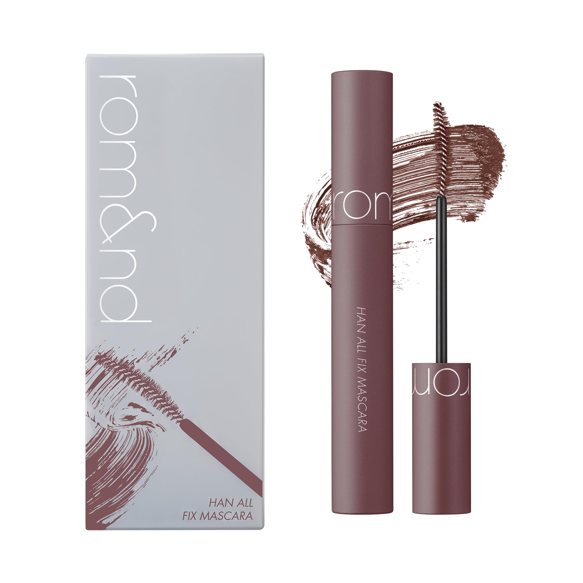 Rom&Nd Ha Fix Mascara L04 Plum Brown 7g Long-Lasting Volumizing Formula