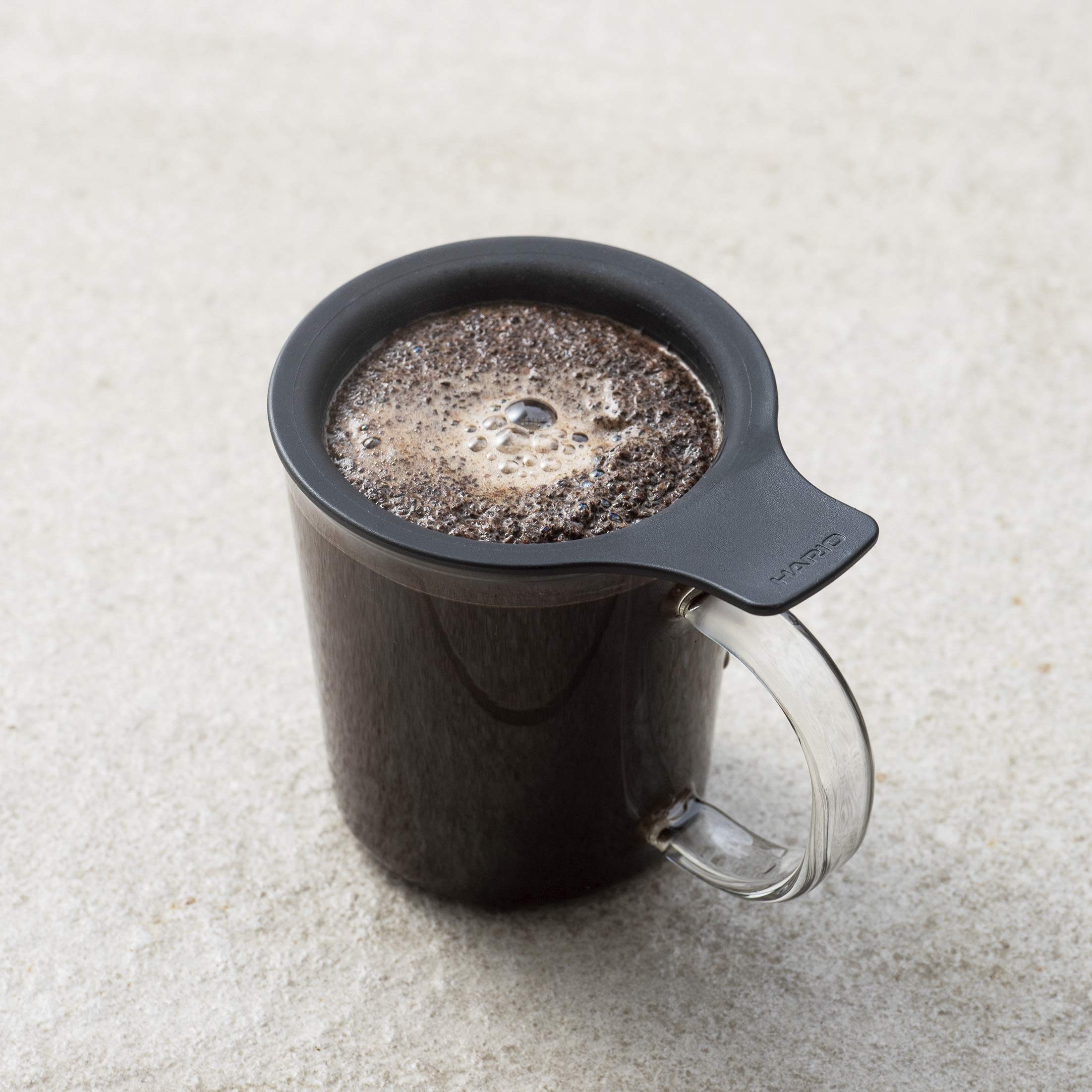 Hario One-Cup Coffee & Tea Maker 170mL Black Made in Japan OCM-1-B