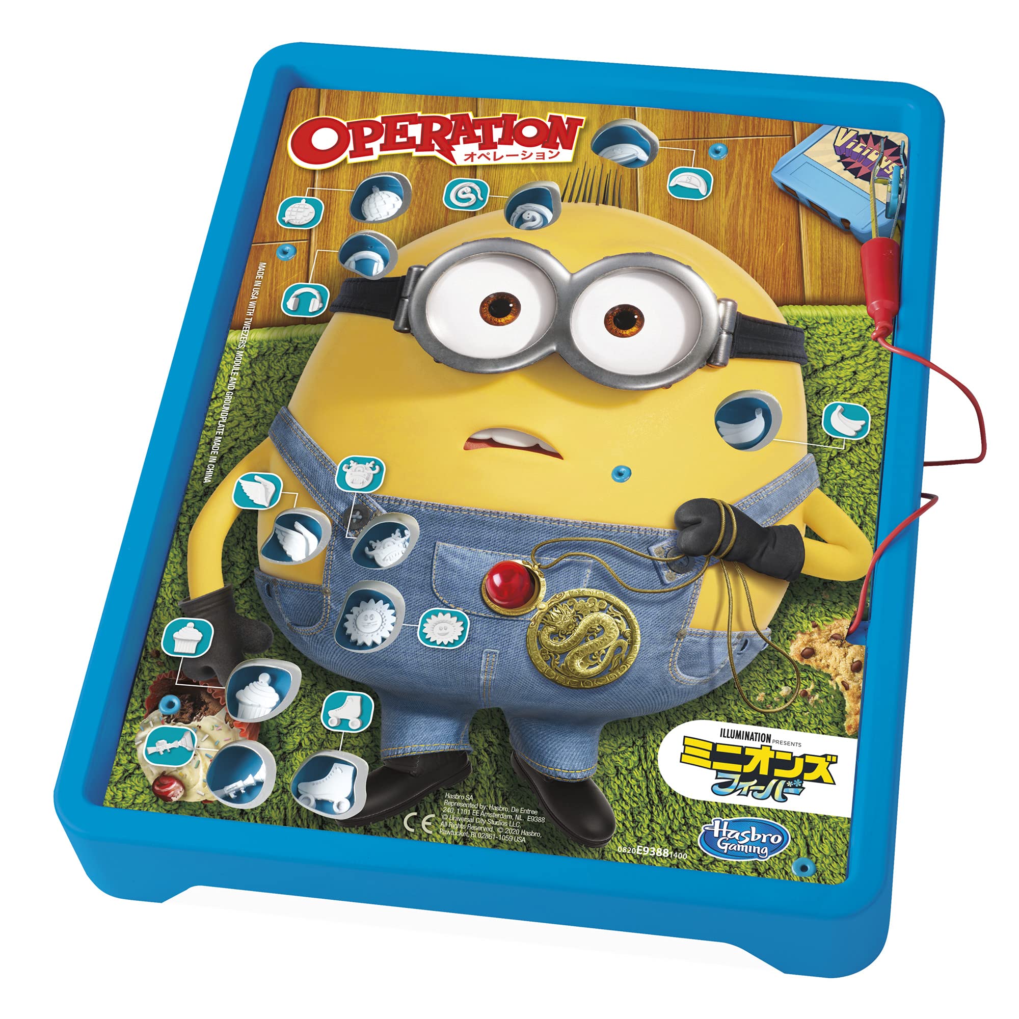 Hasbro Minions Operation Board Game for Kids Ages 6+ Electric Game E9388