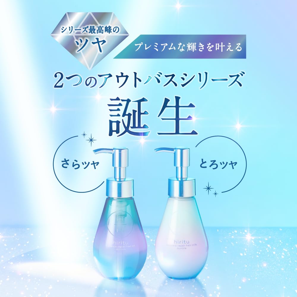 Urban Hiritsu 平衡修復髮油 Aurora:高光澤防毛躁角質層護理