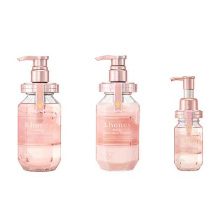 &honey Melty Moist Repair Shampoo 1.0 - Treatment 2.0 - Hair Oil 3.0