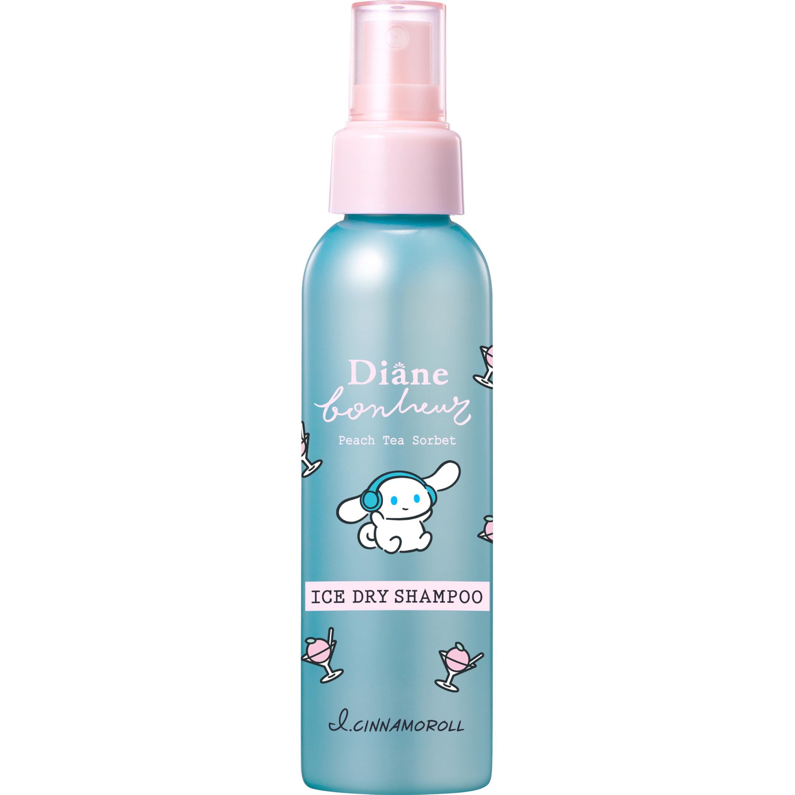 Diane Bonheur Ice Dry Shampoo Peach Tea Sorbet 120ml Hair Mist
