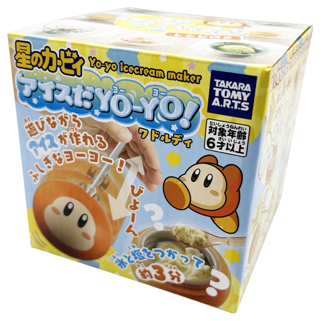Takaratomy Arts Ice Cream Yo-Yo Waddle Dee Maker with 10 Recipes