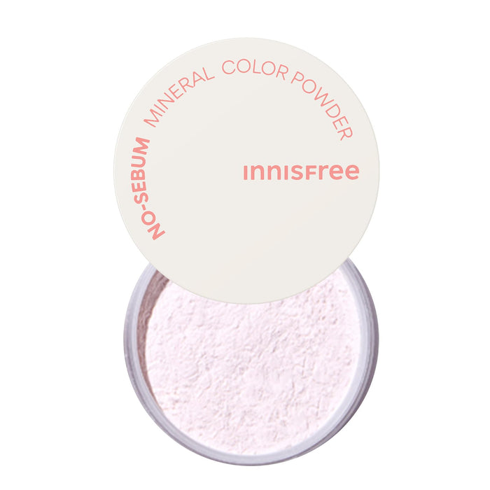 Innisfree No Sebum Mineral Color Powder Peach Oil-Control Formula