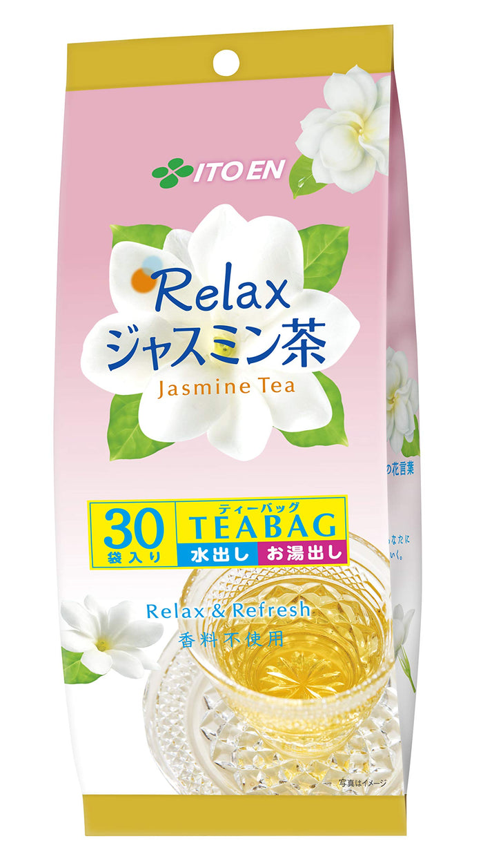 Itoen Jasmine Tea 30 Bags - Premium Jasmine Flavor Tea Bags by Itoen