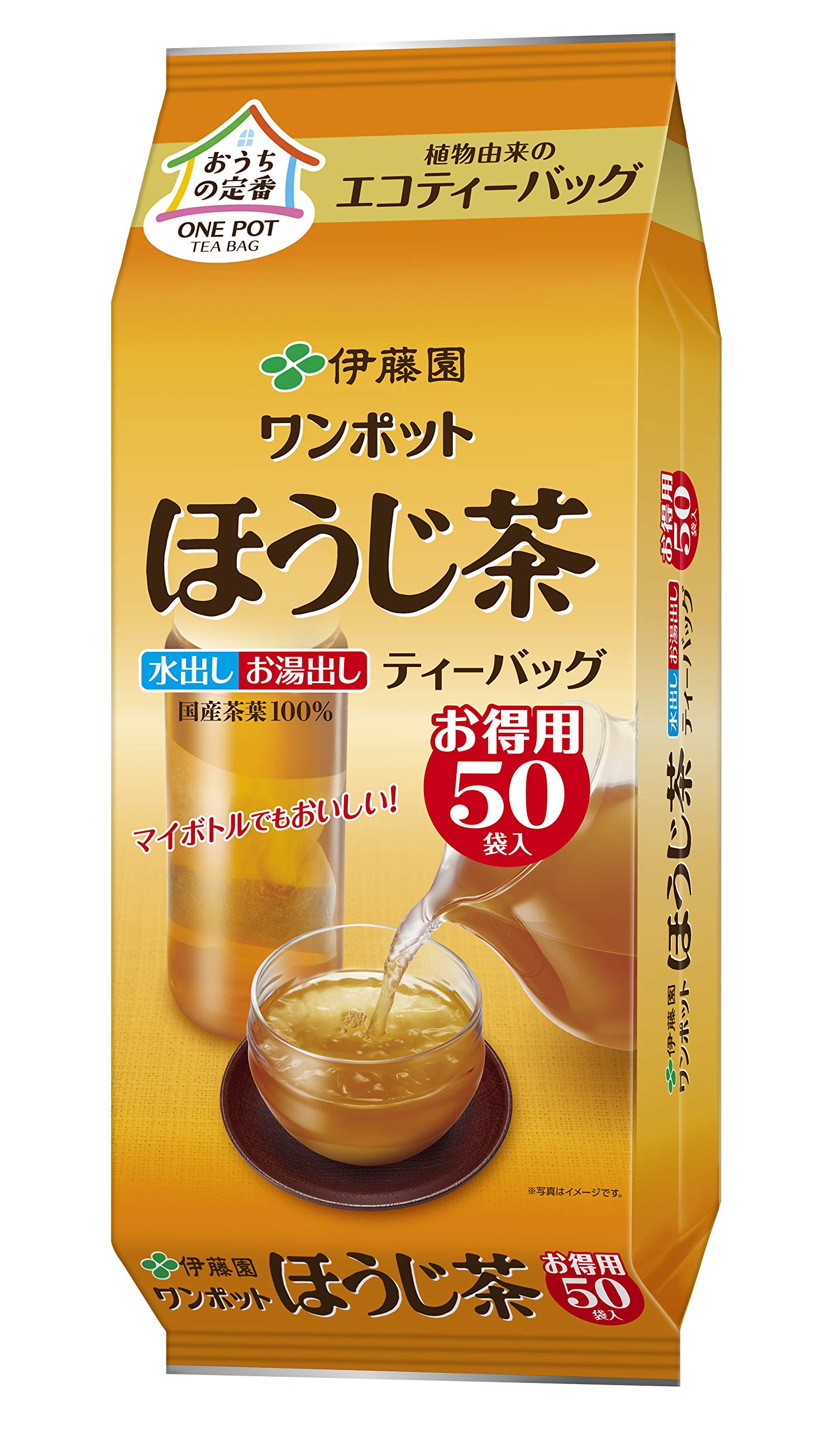 Itoen One Pot Hojicha Eco Tea Bag - 3.5G X 50 Bags