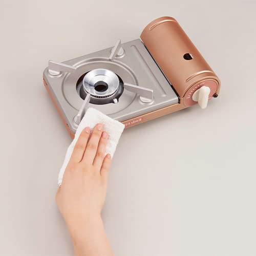 Iwatani Cassette Stove Petit Slim 3 Metallic Coral Portable Made in Japan