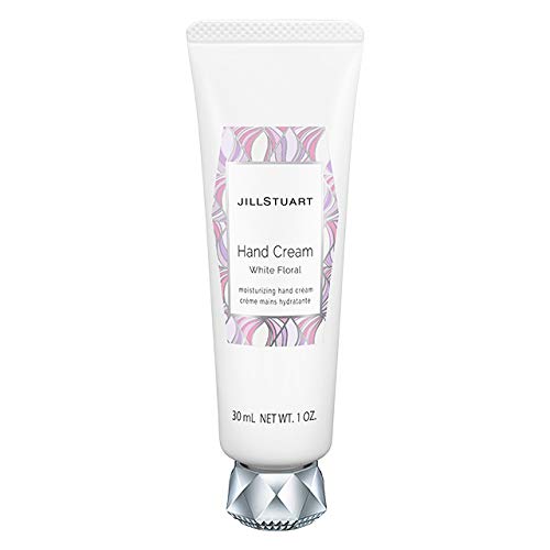 Jillstuart White Floral Hand Cream 30ml - Moisturizing and Nourishing