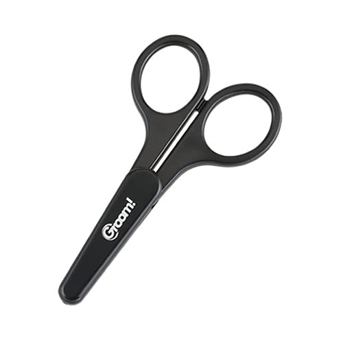 Kai Corporation Groom! Hc1114 Thin Blade Eyebrow Scissors Curved Blade Japan Made