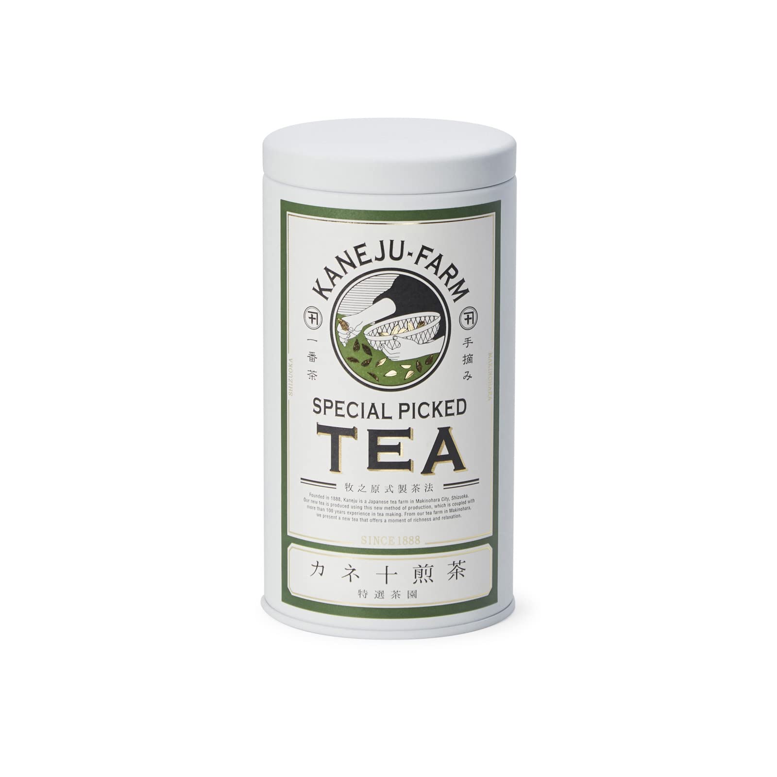 Kaneju Farm Sencha Tea Special Selection 100G Canned Premium Quality