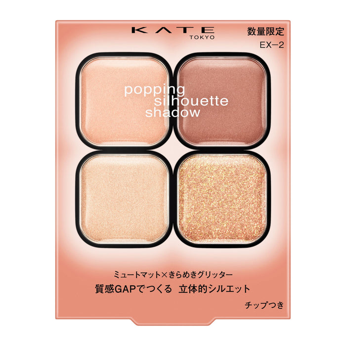 Kate Eyeshadow Popping Silhouette Shadow Ex-2 For Bold Eye Looks