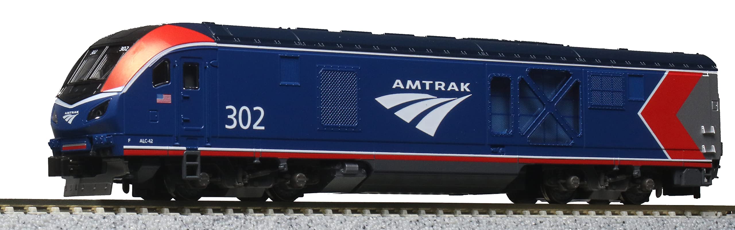 Kato 10-1788 N Gauge Amtrak Alc-42 Super Liner 4-Car Railway Model Set