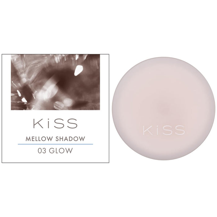 Kiss Mellow Shadow 03 Longing Taupe 5.3G Cream Eye Color Wet Shine Effect
