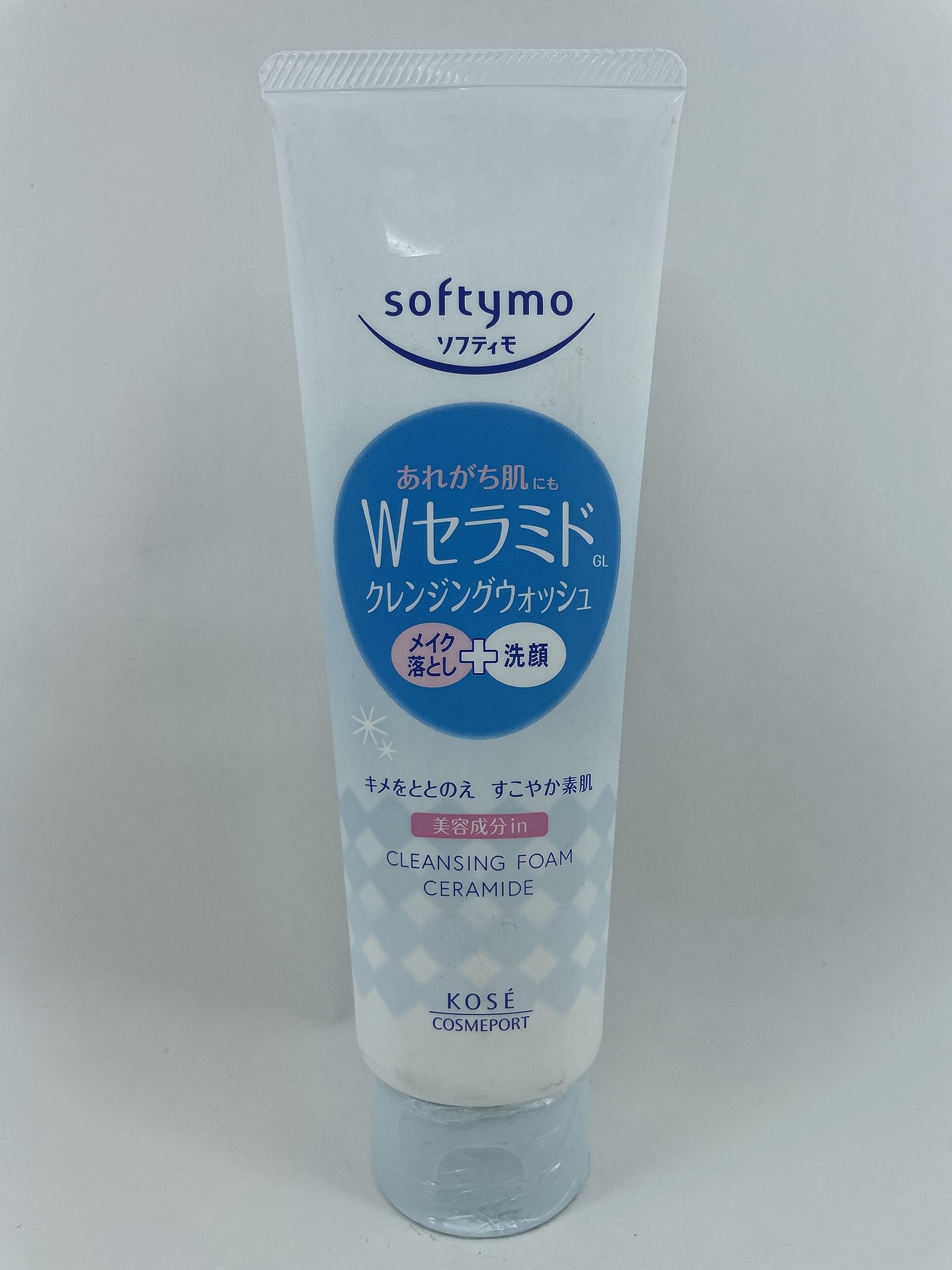 Kose Cosmeport Softymo Cleansing Wash Ceramide 190G | Gentle Face Cleanser