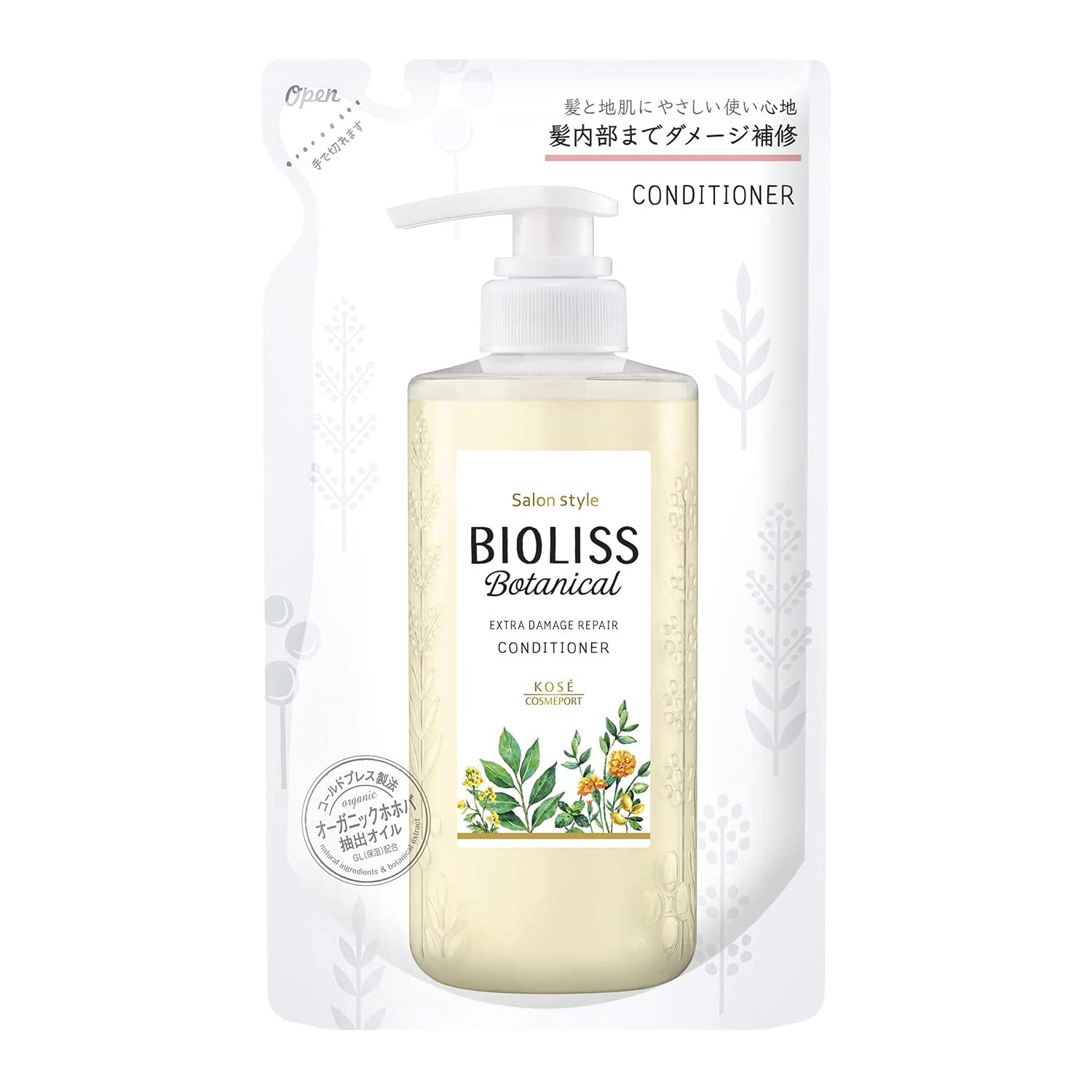 Salon Style Bioliss Botanical Conditioner Refill for Extra Damage Repair
