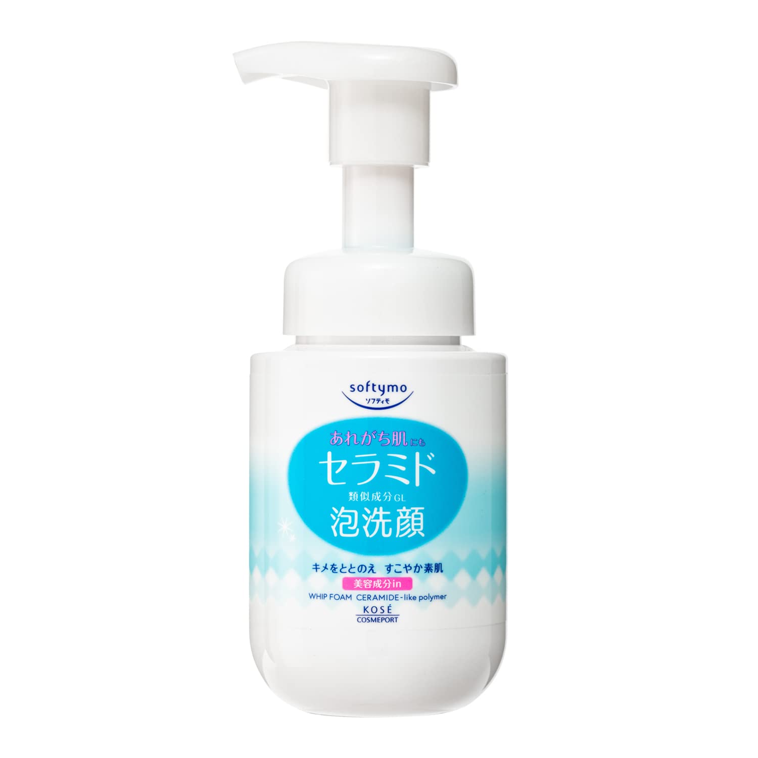 Softymo Kose Ceramide Foaming Face Wash 150ml for Sensitive Skin