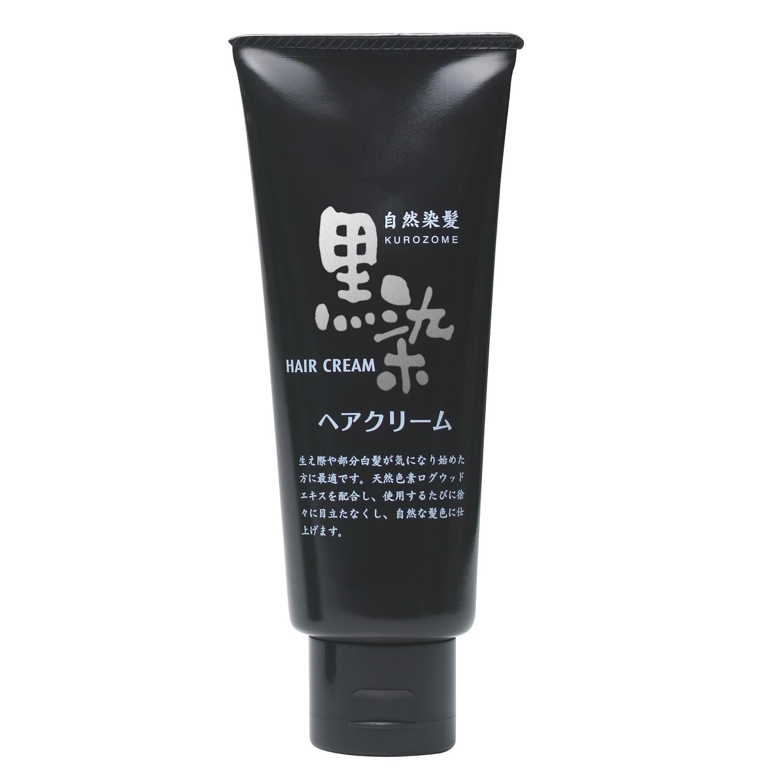 Kurobara Honpo Black Hair Cream 150G for Gray and Black Hair Dye Solution