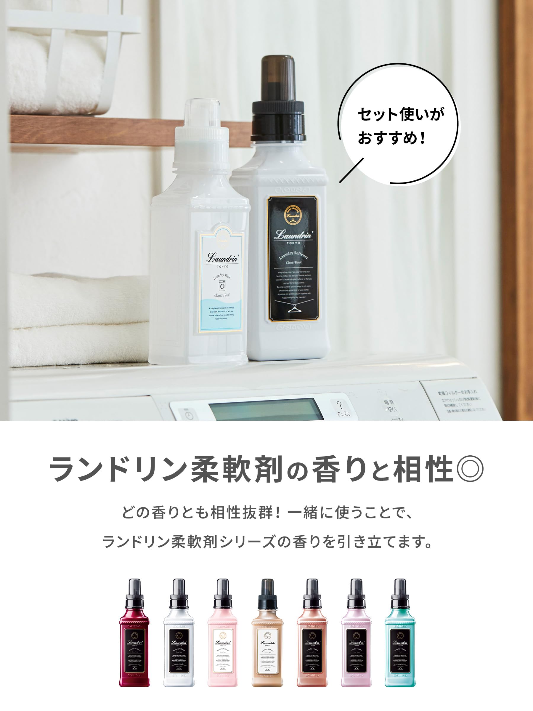 Laundry Laundrin Wash Concentrated Liquid Detergent Classic Floral Refill 360G