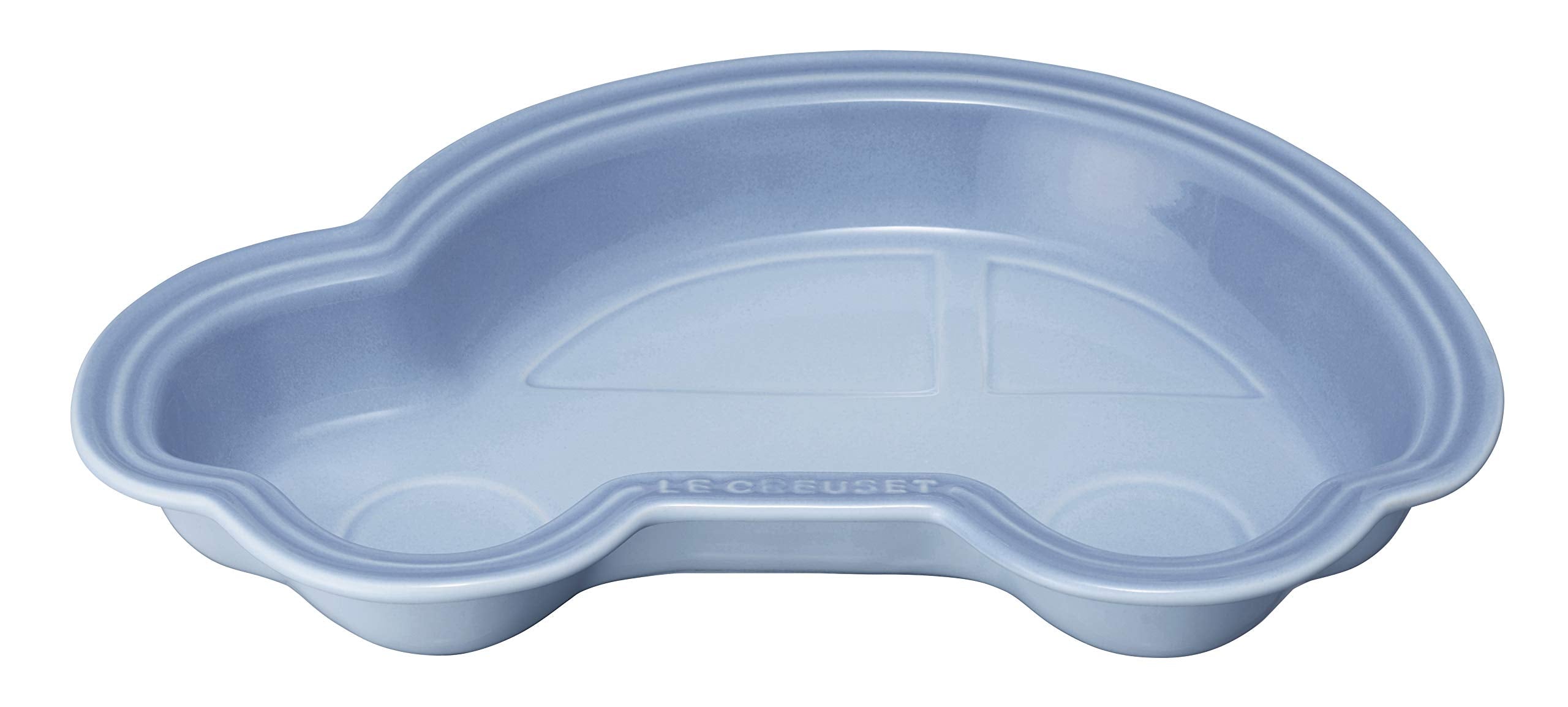 Le Creuset Coastal Blue Baby Lunch Plate Microwave Safe Ideal Baby Gift