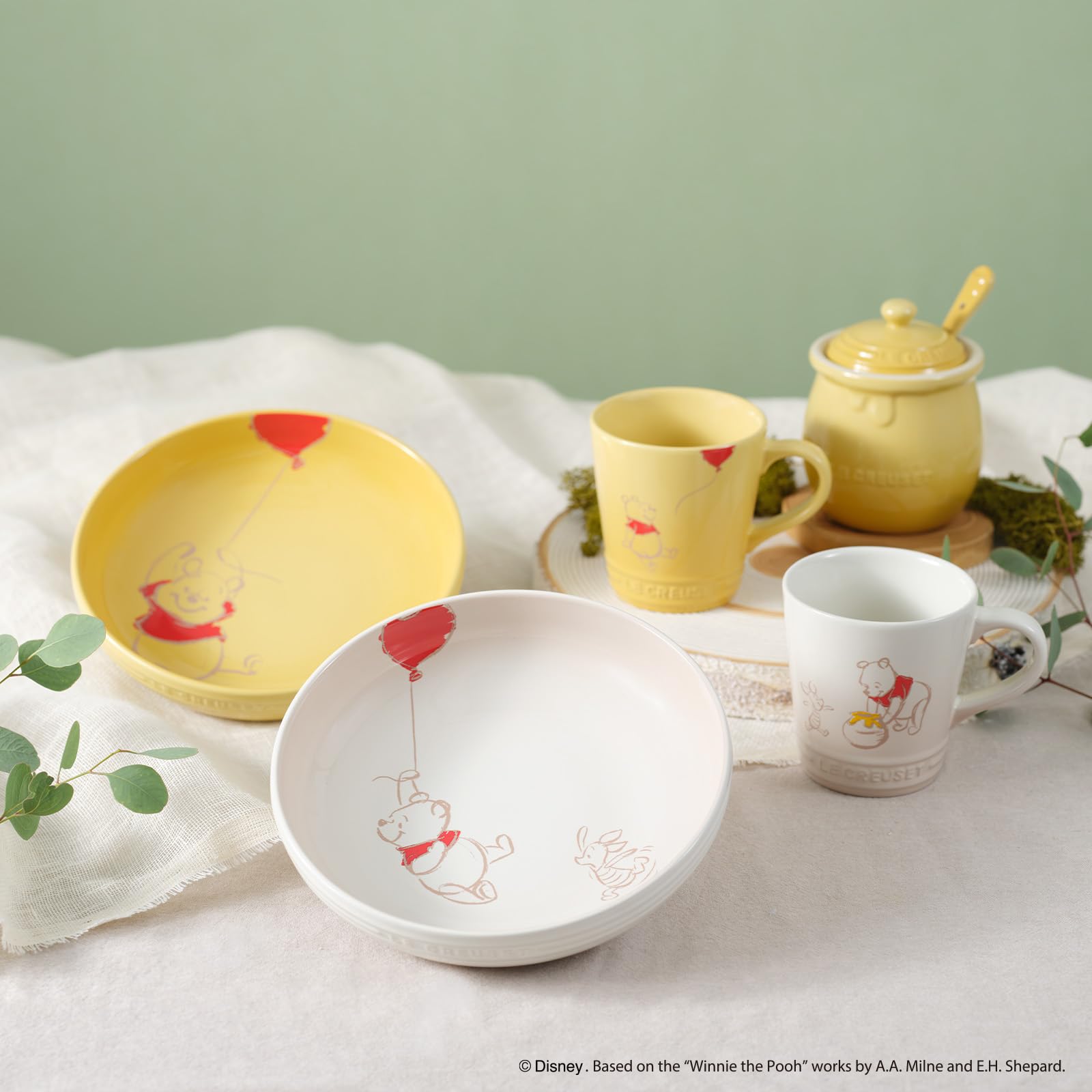 Le Creuset Disney Winnie The Pooh Meringue Mug Official Japanese Edition