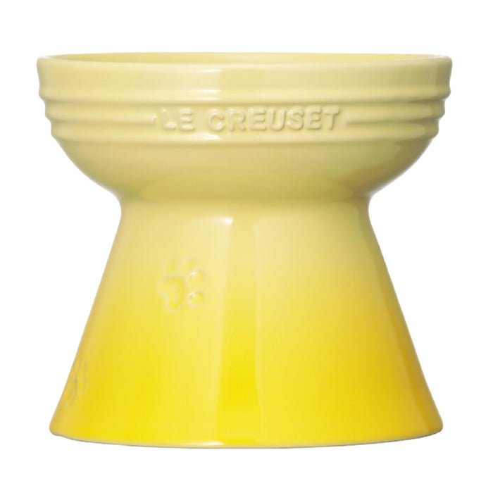 Le Creuset Soleil Pet Bowl for Dogs and Cats Stain Resistant Microwave Safe