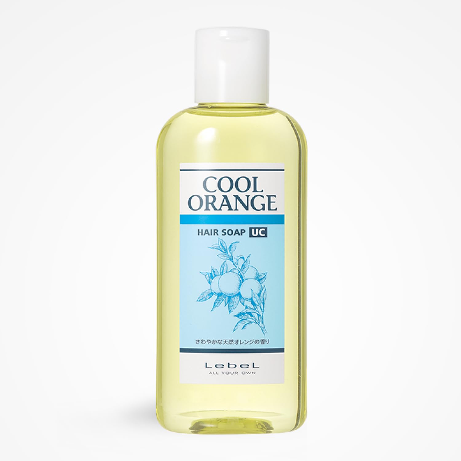 Level Cool Orange Hair Soap 200ml – Refreshing & Revitalizing Cleanser