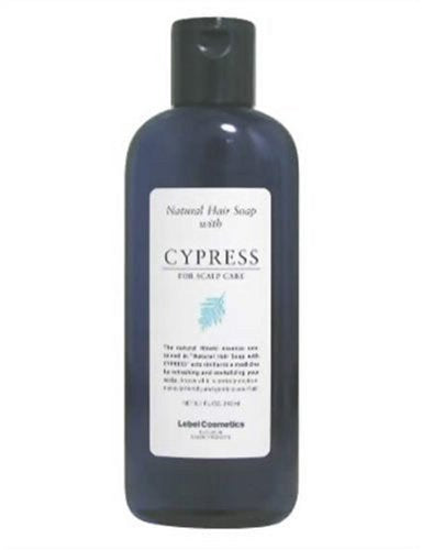 Level Natural Hair Soap With Cypress 240ml - Gentle Care Shampoo