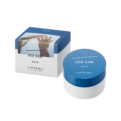 Lebel See Saw Hair Make Balm 15G - Natural Shine and Hold Hair Styling Balm
