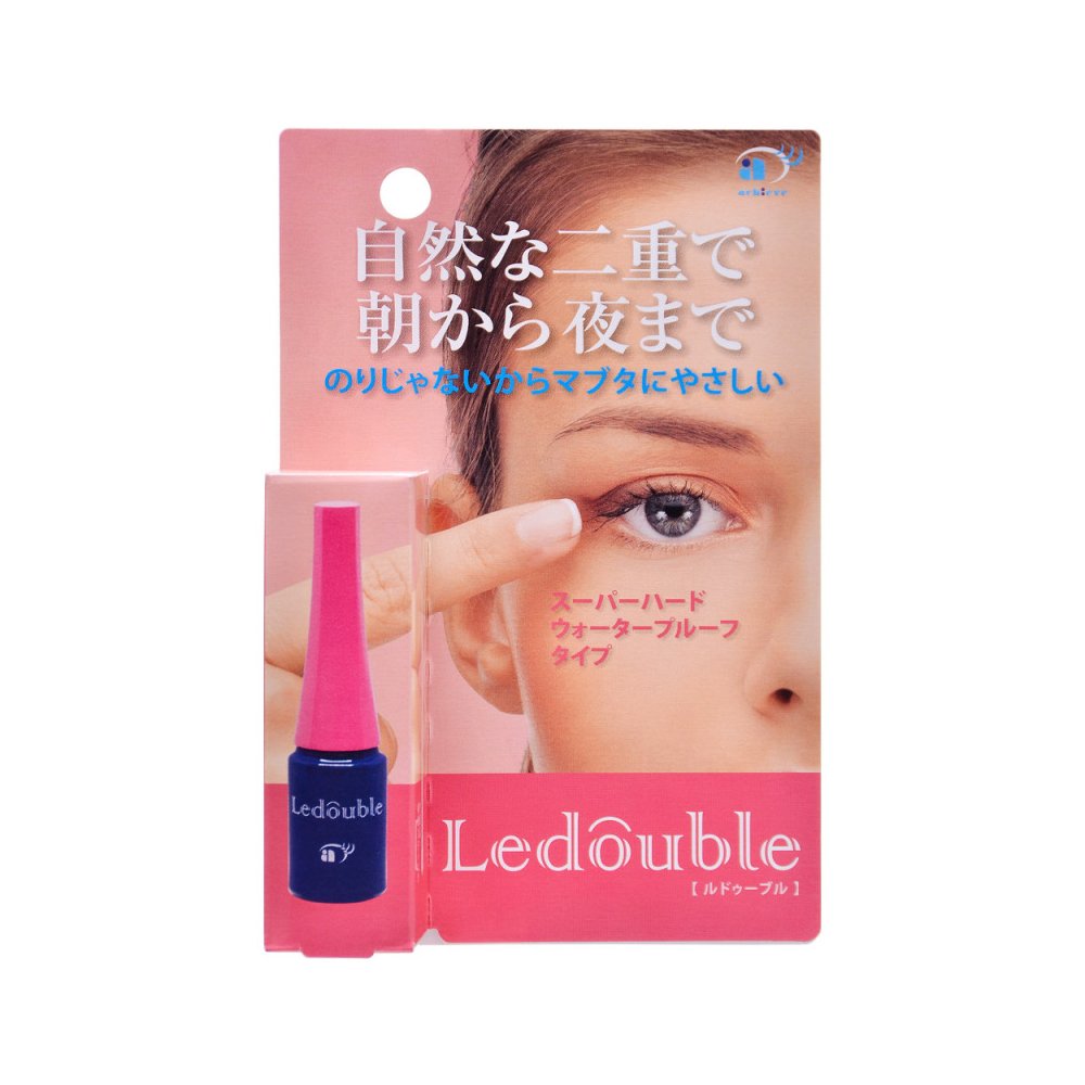 Ledouble 2ML Double Eyelid Curly Film Waterproof Under Eye Bags Control