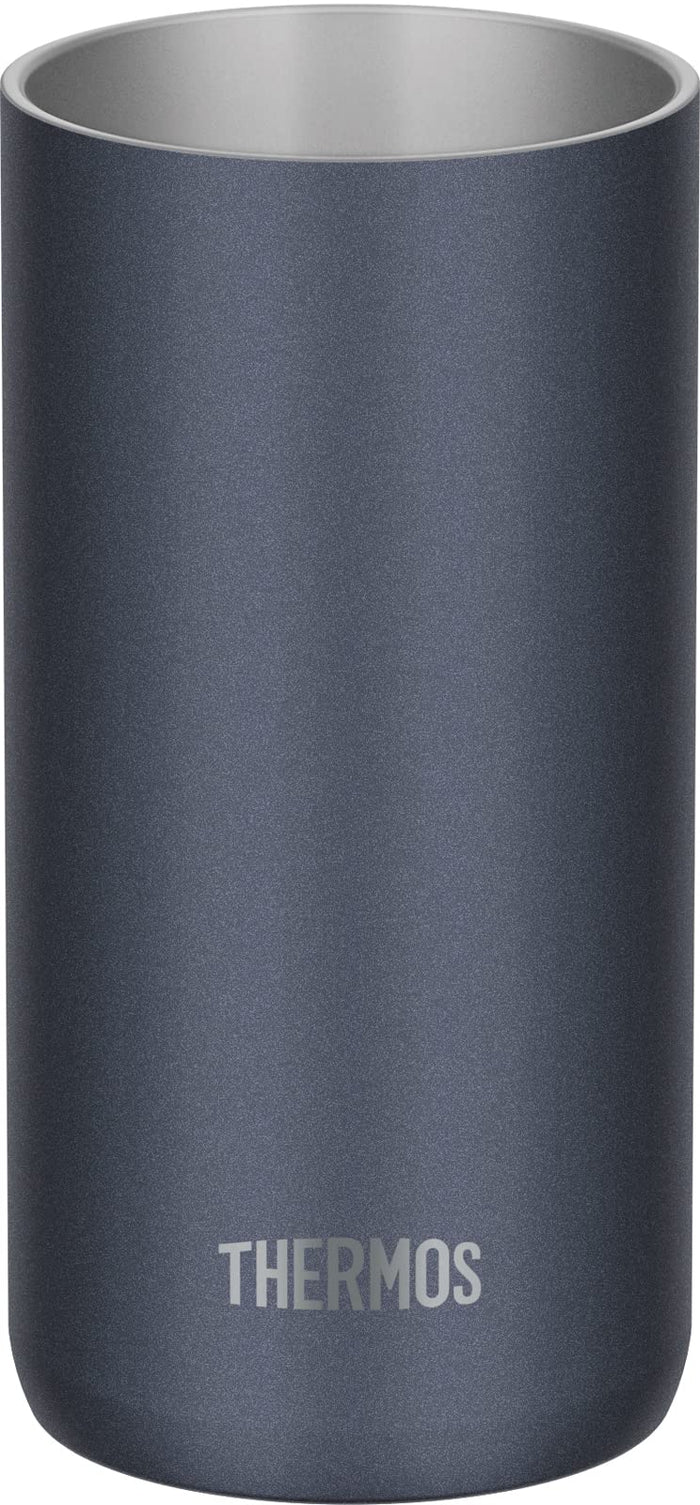 Thermos Lightweight 340ml Vacuum Insulated Tumbler in Metallic Black JDW-340C Model