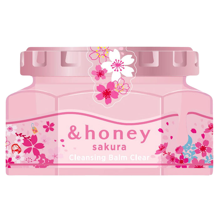&honey Benisakura Cleansing Balm 90G Sakura 2024 No Double Cleanse Needed