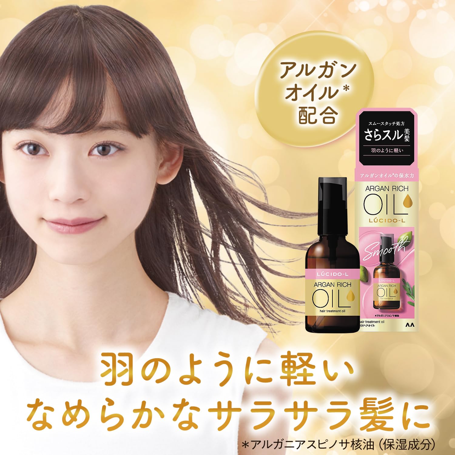 Lucido-L Oil Treatment Ex Hair Oil 80ml Argan Leave-In for Smooth Hair