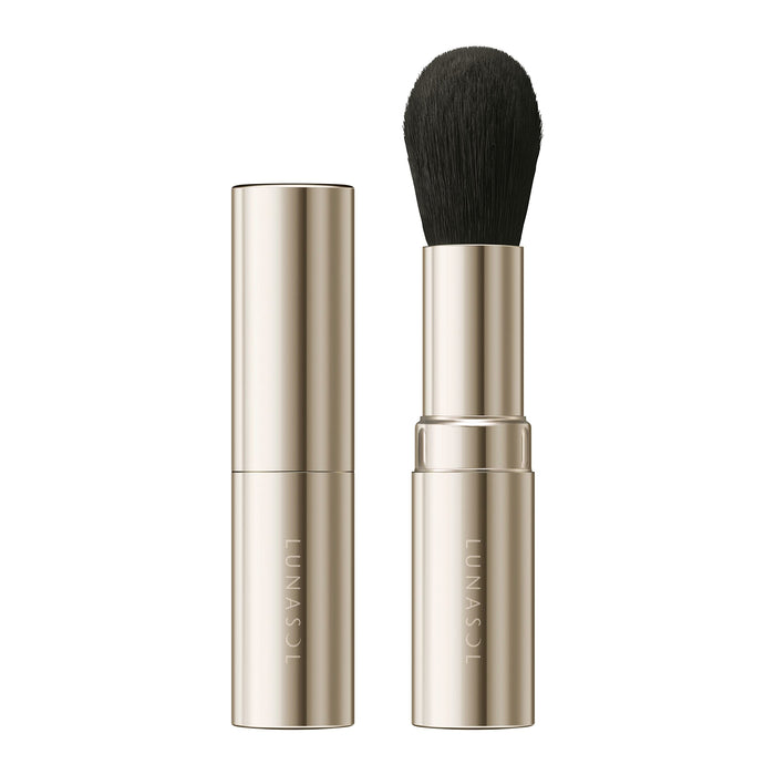 Lunasol Soft Face Brush 1 Piece for Flawless Makeup Application