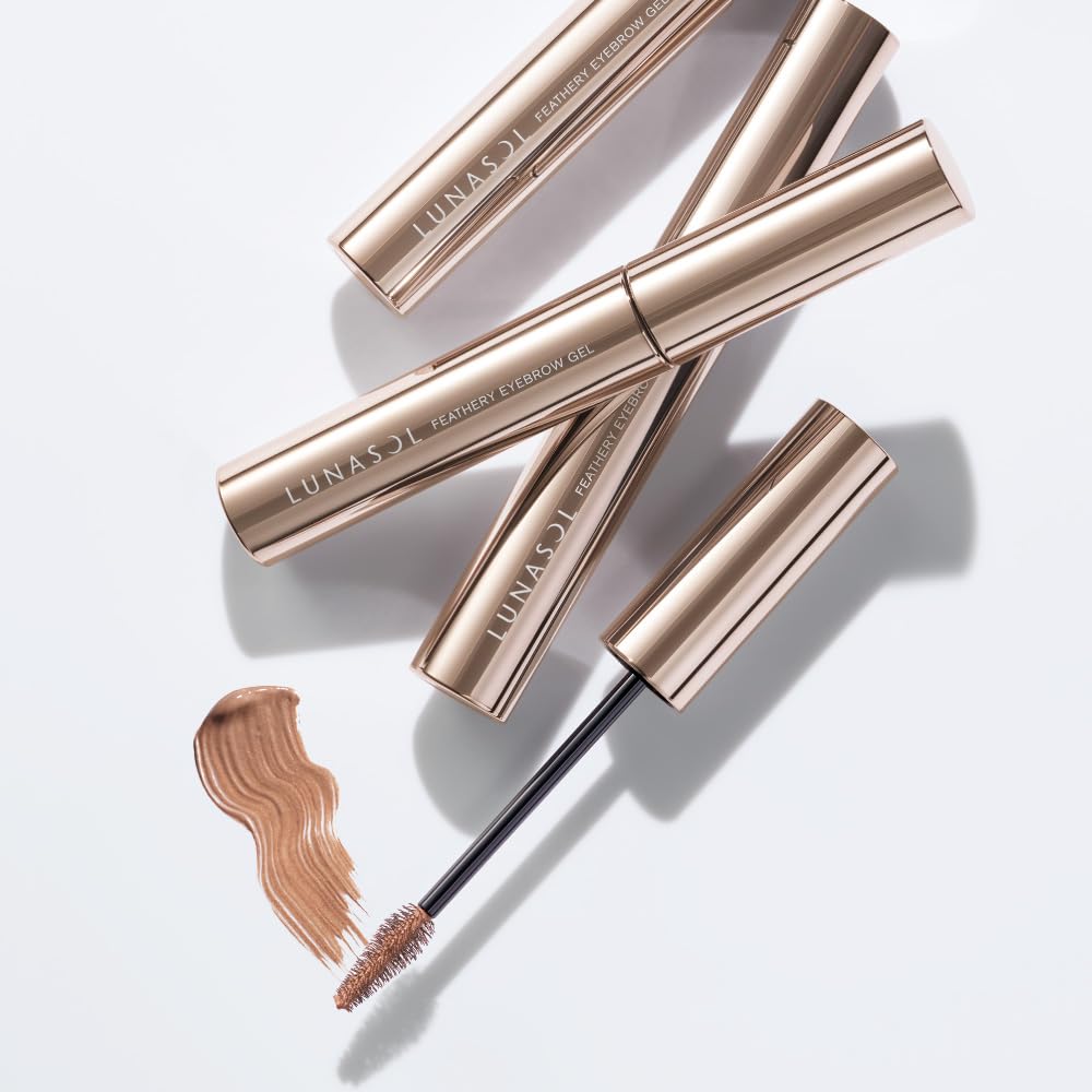 Lunasol Feathery Eyebrow Gel 01 Natural Look Long-Lasting Formula