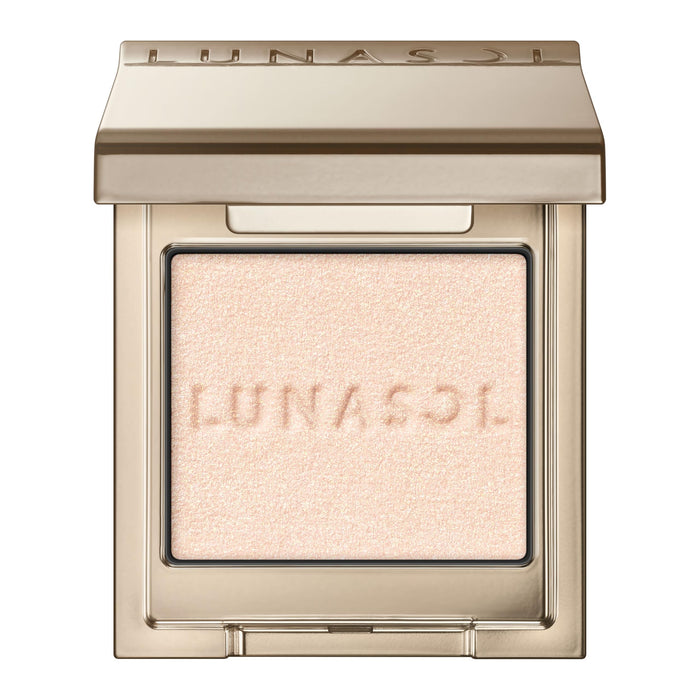 Lunasol Mono Eye Coloration 01 Eyeshadow - Vibrant Single Shade Makeup