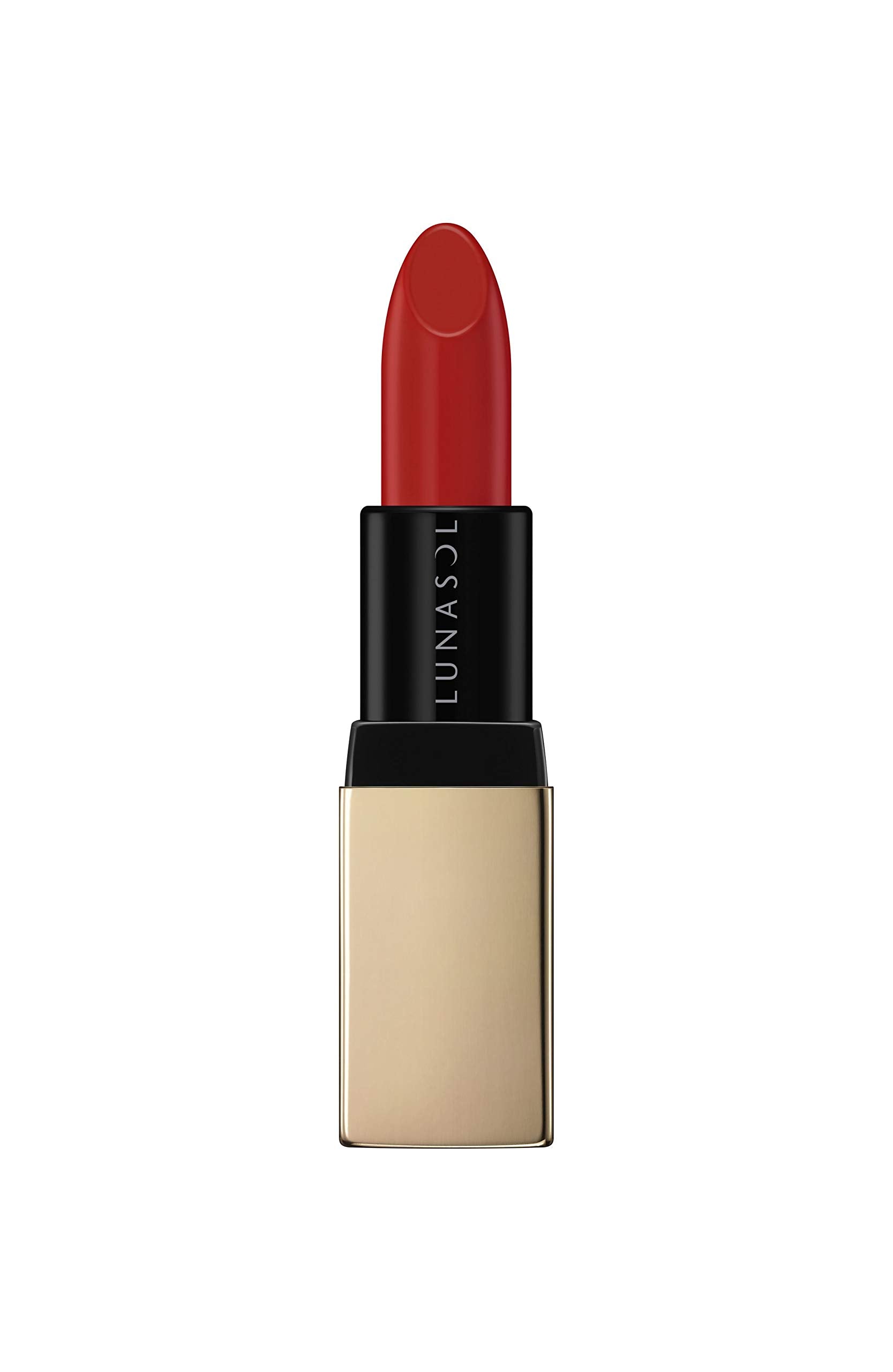 Lunasol Seamless Matte Lipstick 01 Opulent Red 4.2G for Bold Color