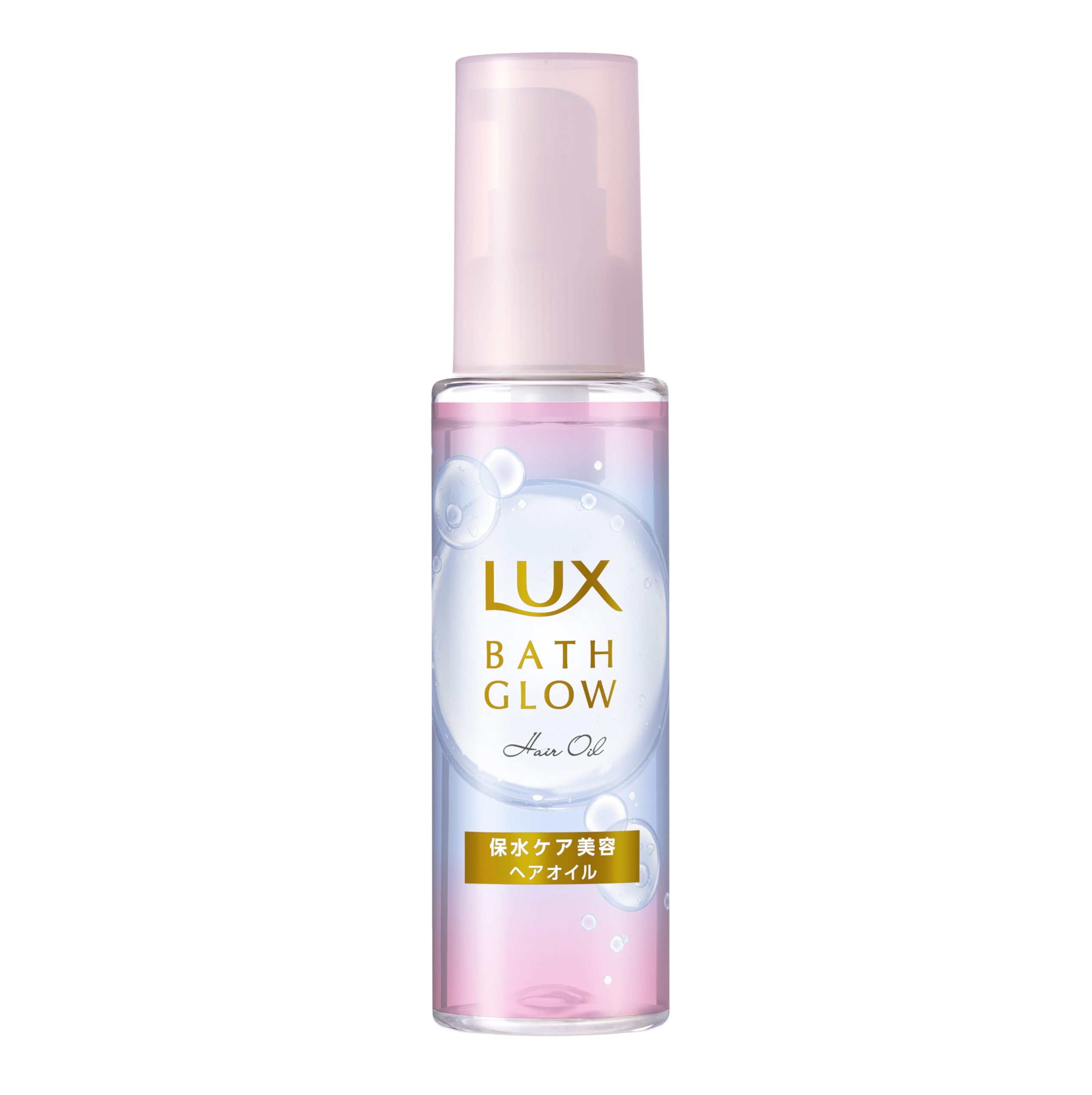 Lux Bath Glow Leave-In Hair Oil 90Ml - Nourishing Treatment for Radiant Shine