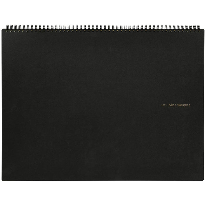Maruman A3 Grid N167 Black Notebook - Durable & High-Quality