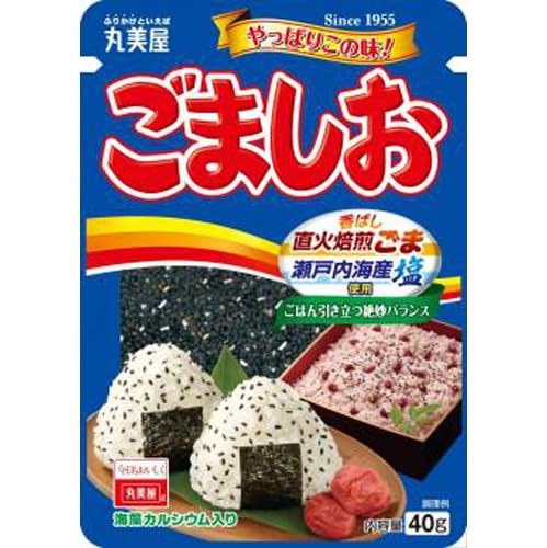Marumiya Gomashio Sesame and Salt Rice Seasoning 40g Furikake Mix