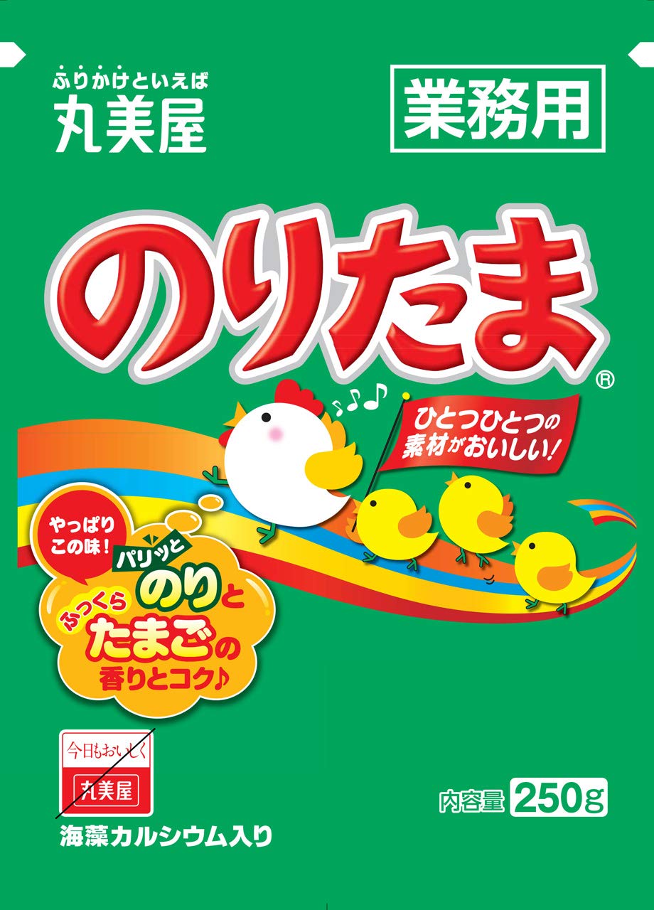 Marumiya Noritama Furikake Rice Seasoning Nori & Egg 250G