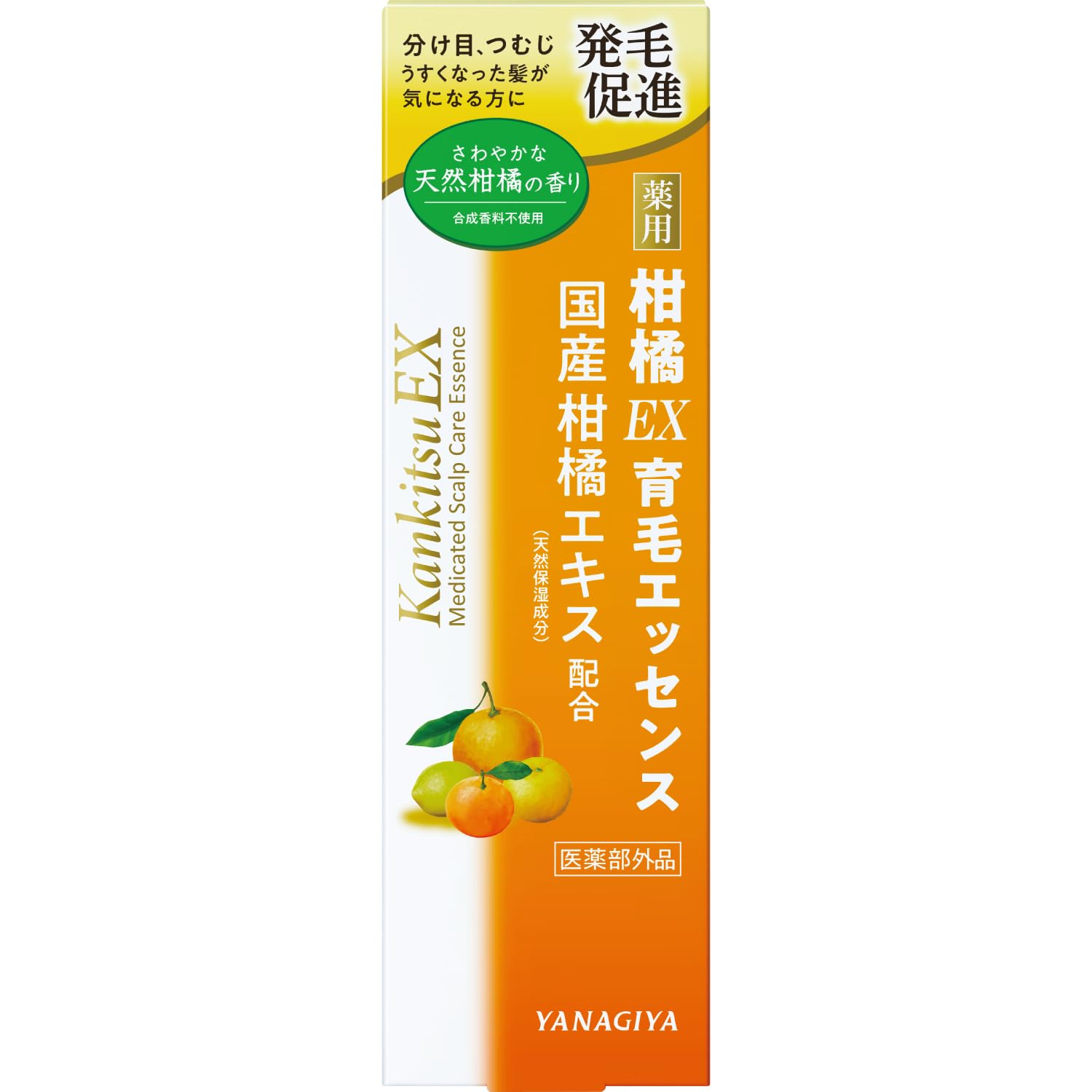 Yanagiya Main Store Medicinal Citrus Hair Growth Essence 180Ml