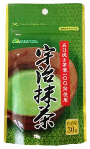 Meiwa Uji Matcha Powder 30G Authentic Japanese Green Tea