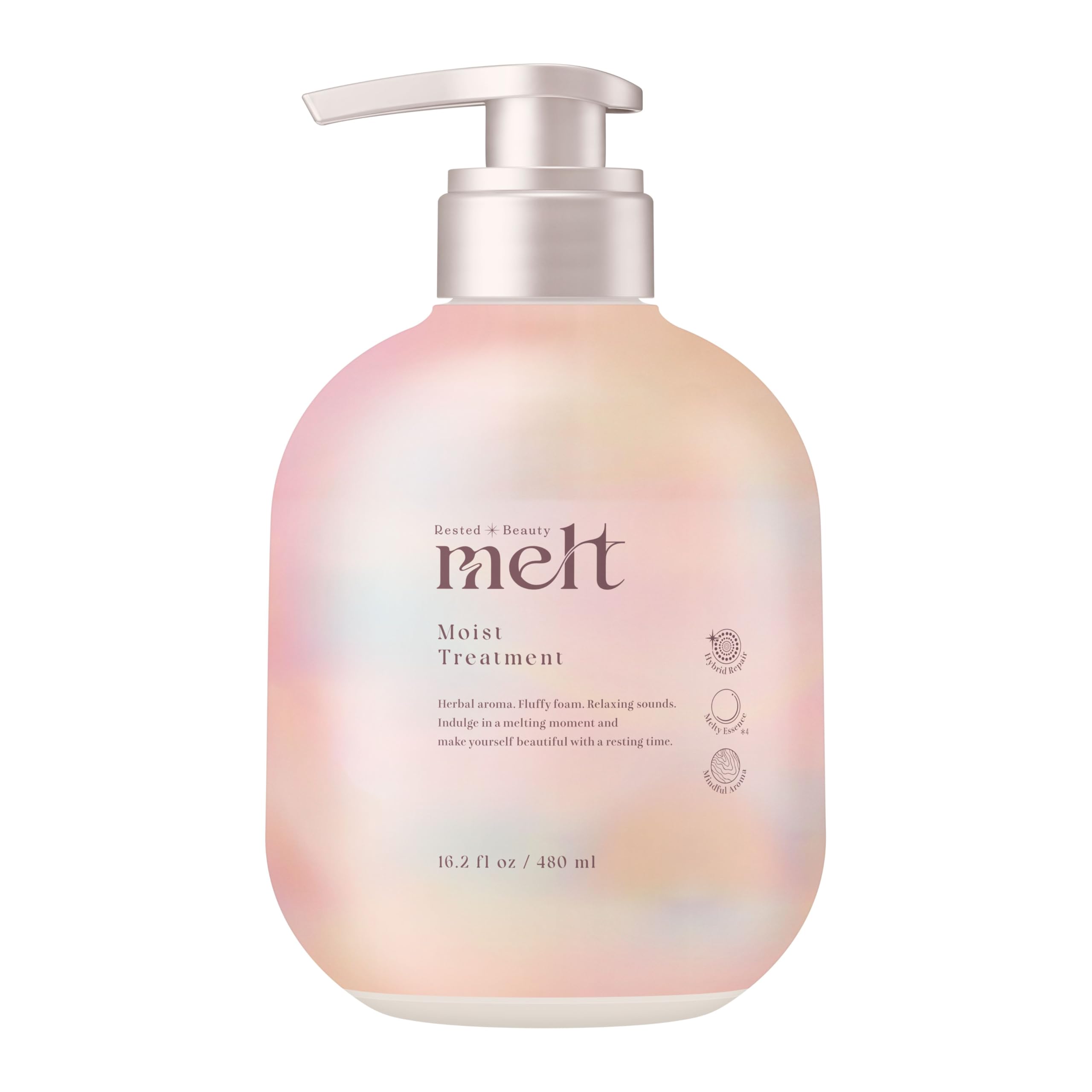 Melt Moist Treatment Pump 480ml - Rest Beauty Hair Care Solution