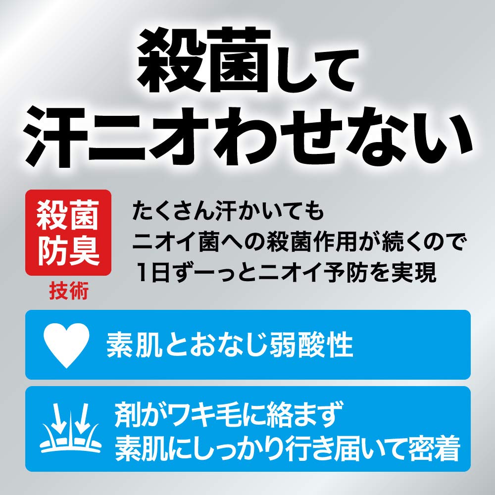 Men's Biore Z Medicated Body Shower Aqua Citrus 100mL - Fights Sweat Odor