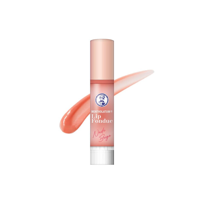 Mentholatum Lip Fondue Nude Beige 3.2G with Fusion Floral Scent