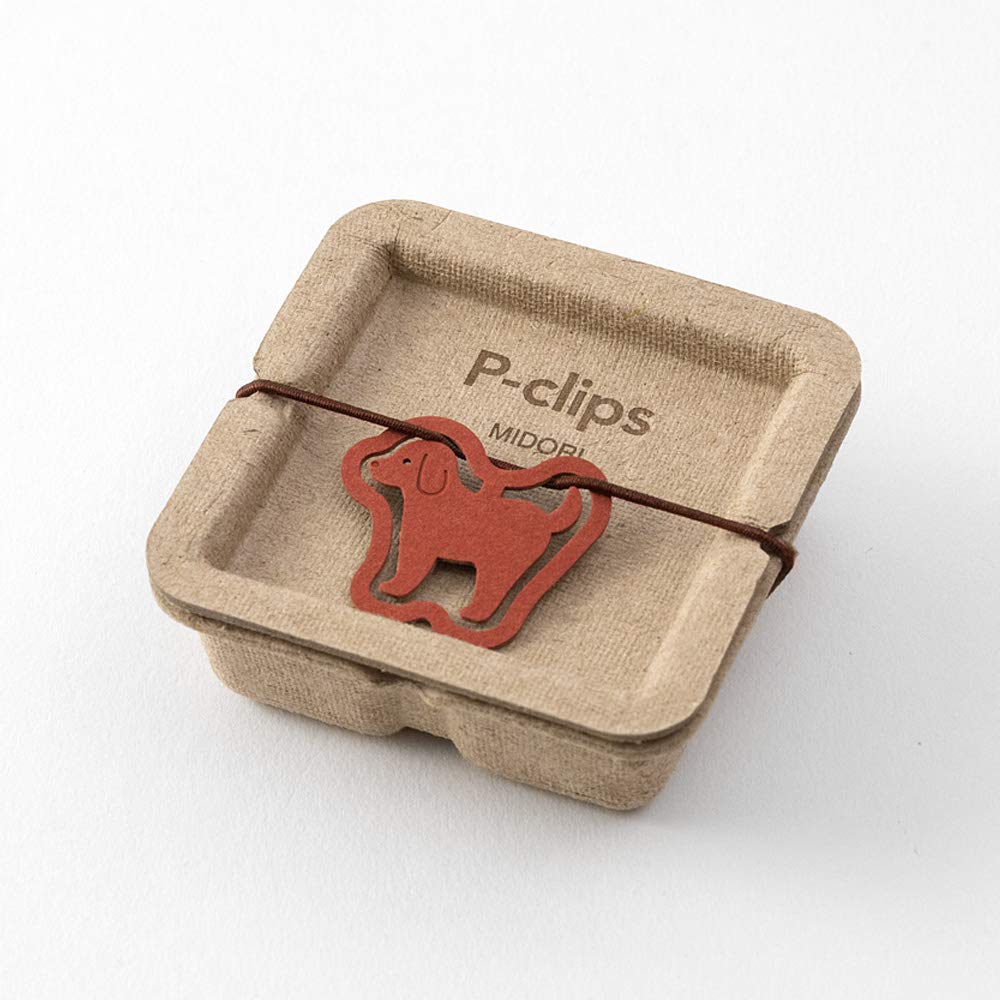 Designphil Midori Clip Peek Lips Dog Pattern 43396006 Paper Clip Accessory