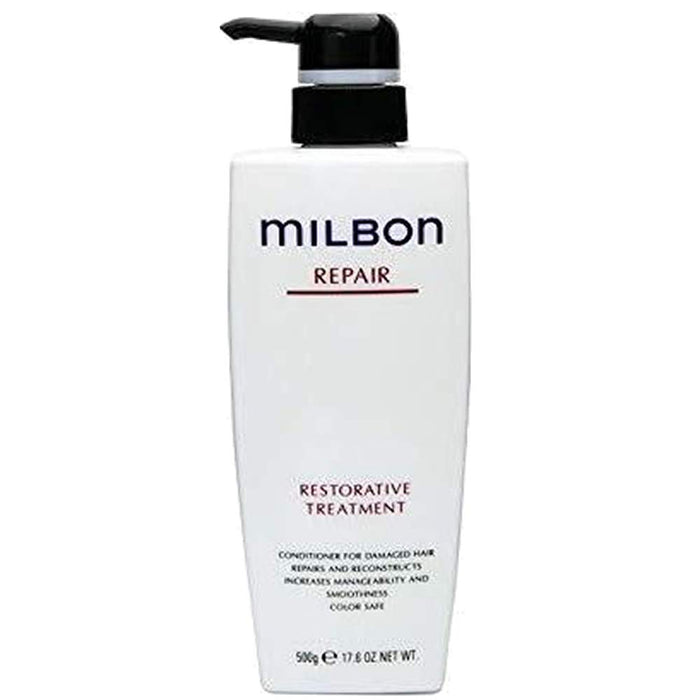 Global Milbon Restorative Hair Treatment 500g for Damaged Hair Repair