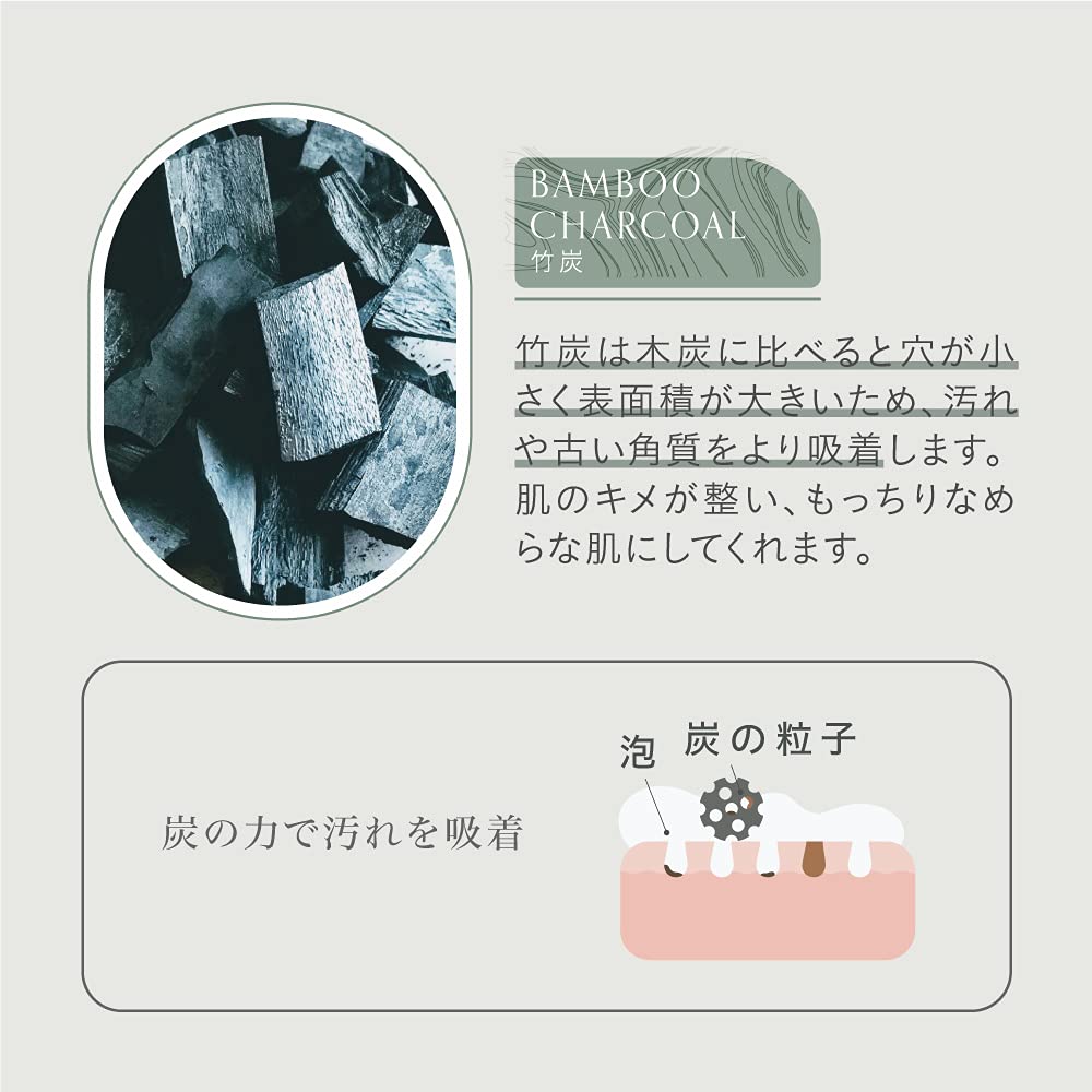 Mimura Skincare Soap 100g - Additive-Free Charcoal Honey Face & Body Cleanser