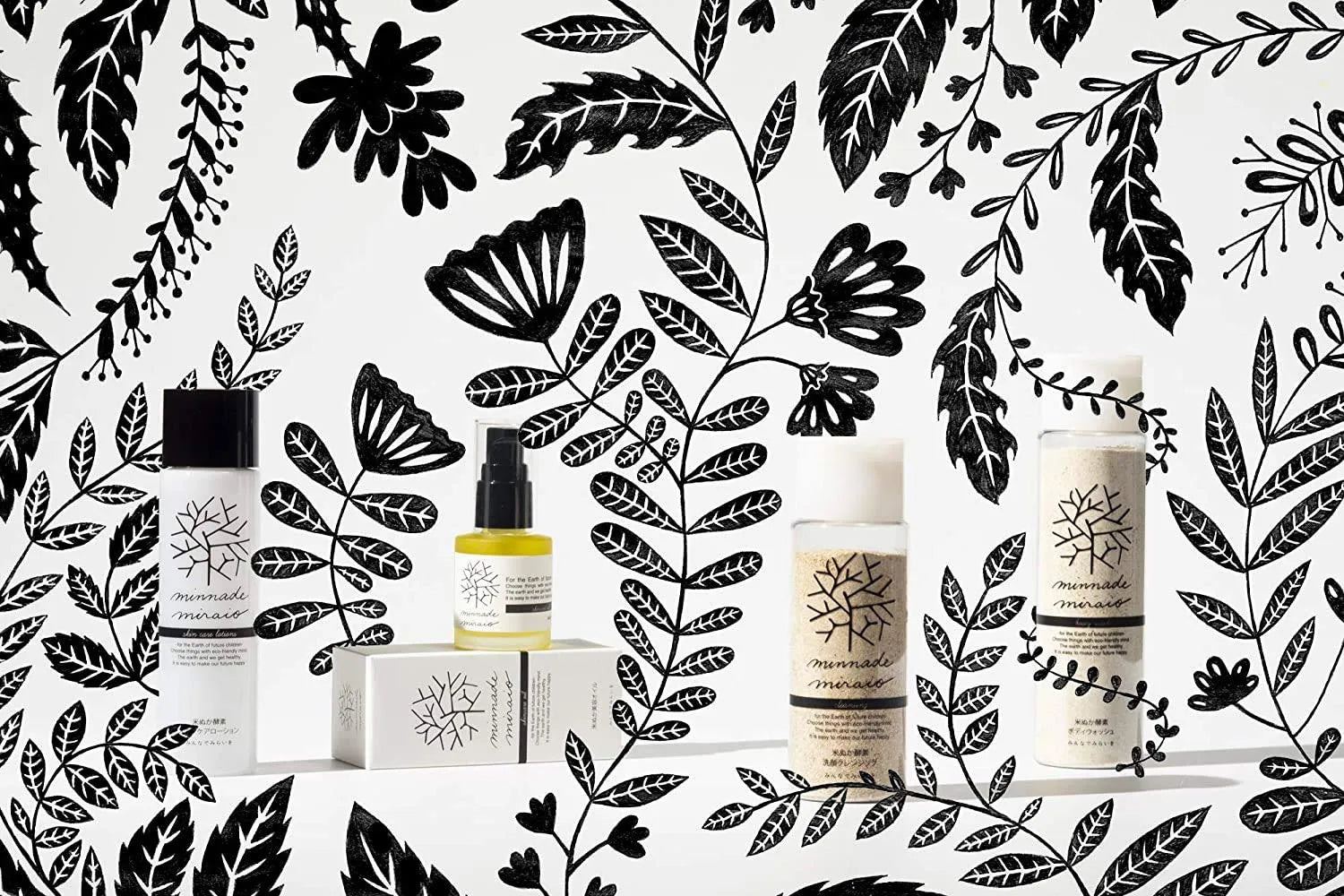 Minnade Miraio Rice Bran Enzyme Face Cleansing 70g - Japanese Facial Wash