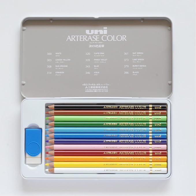Mitsubishi Pencil Uni Ac 12 Colors